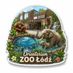 Magnes pamiątkowy Orientarium ZOO Łódź