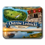 Magnes pamiątkowy Ostrów Lednicki