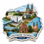Magnes pamiątkowy Ostrów Tumski