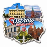 Magnes pamiątkowy Ostrów Wielkopolski