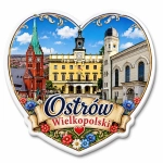 Magnes pamiątkowy Ostrów Wielkopolski