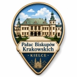 Magnes pamiątkowy Pałac Biskupów Krakowskich w Kielcach