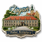 Pamiątkowy magnes Pałac Książęcy w Żaganiu