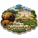 Magnes pamiątkowy Pałac w Kurozwękach
