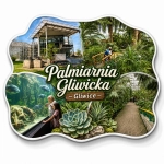 Magnes pamiątkowy Palmiarnia Gliwicka