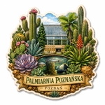 Magnes pamiątkowy Palmiarnia Poznańska