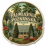 Magnes pamiątkowy Palmiarnia Poznańska