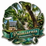 Magnes pamiątkowy Palmiarnia Poznańska