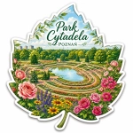 Magnes pamiątkowy Park Cytadela w Poznaniu