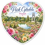 Magnes pamiątkowy Park Cytadela w Poznaniu