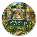 Magnes pamiątkowy Park Książęcy Zatonie