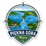 Magnes pamiątkowy Piękna Góra