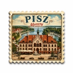 Magnes pamiątkowy Pisz