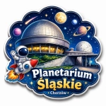 Magnes pamiątkowy z Planetarium Śląskiego