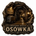 Magnes pamiątkowy Podziemne Miasto Osówka