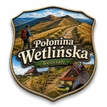 Pamiątkowy magnes Połonina Wetlińska