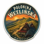 Magnes pamiątkowy Połonina Wetlińska