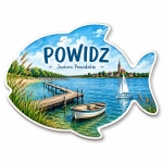 Magnes pamiątkowy Powidz