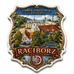 Magnes pamiątkowy z Raciborza