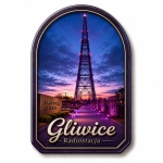Magnes pamiątkowy Radiostacja Gliwicka