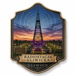 Radiostacja Gliwicka – magnes pamiątkowy