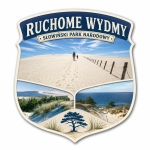 Magnes pamiątkowy Ruchome Wydmy