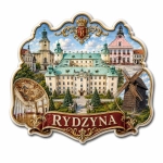 Magnes pamiątkowy z motywem Rydzyny
