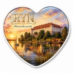 Magnes pamiątkowy z motywem Ryn