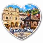 Pamiątkowy magnes przedstawiający Rynek w Kazimierzu Dolnym