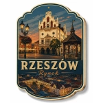Magnes pamiątkowy Rynek w Rzeszowie