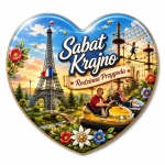Magnes pamiątkowy Sabat Krajno – Rodzinna Przygoda