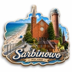 Magnes pamiątkowy Sarbinowo