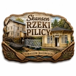 Magnes pamiątkowy Skansen Rzeki Pilicy