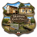 Magnes pamiątkowy Skansen Rzeki Pilicy