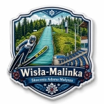 Magnes pamiątkowy Skocznia im. Adama Małysza