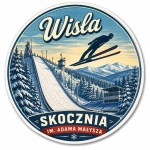 Magnes pamiątkowy Skocznia im. Adama Małysza