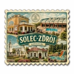 Magnes pamiątkowy Solec-Zdrój