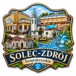 Magnes pamiątkowy Solec-Zdrój Świętokrzyskie