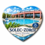 Magnes pamiątkowy Baseny Mineralne Solec-Zdrój