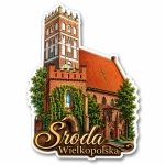 Magnes pamiątkowy Środa Wielkopolska