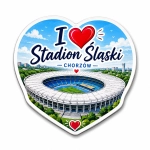 Magnes pamiątkowy Stadion Śląski