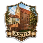Magnes pamiątkowy Stare Miasto w Olsztynie