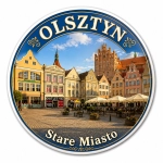 Magnes pamiątkowy Stare Miasto w Olsztynie