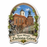 Pamiątkowy magnes Stare Miasto w Zielonej Górze