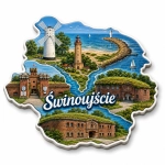 Pamiątkowy magnes Świnoujście