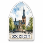 Magnes pamiątkowy Szczecin