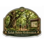 Magnes pamiątkowy Puszcza Białowieska – Szlak Dębów Królewskich