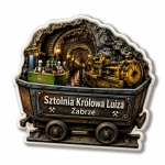 Magnes z wyciągiem kolejowym w Sztolni Królowa Luiza