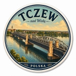 Magnes pamiątkowy Tczew