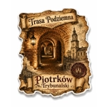 Magnes pamiątkowy Trasa Podziemna w Piotrkowie Trybunalskim